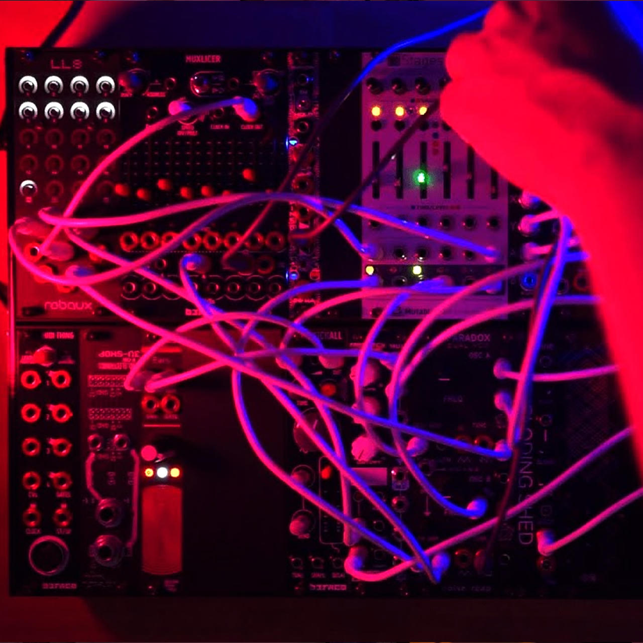 Cover image with Modular Synthesizer