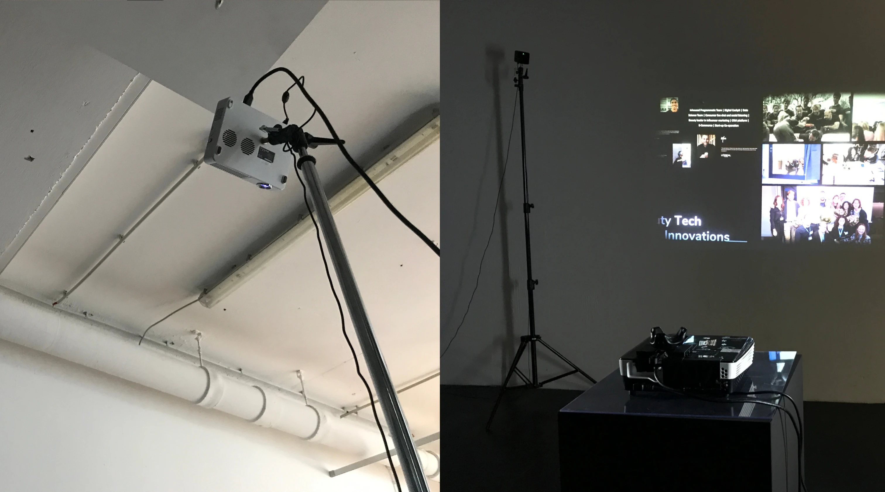 Multiple Versions of the Virtual Projector