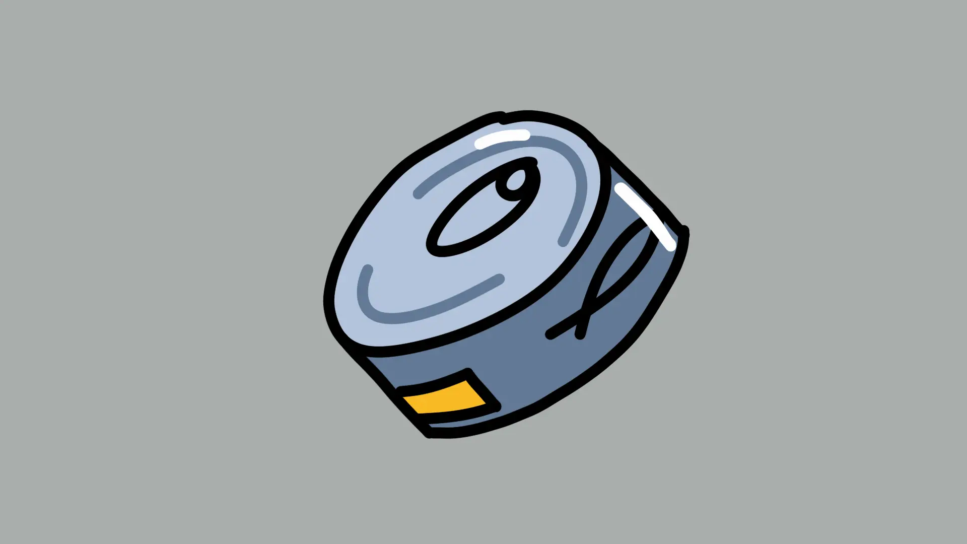 Frame by Frame Animation of a tuna can